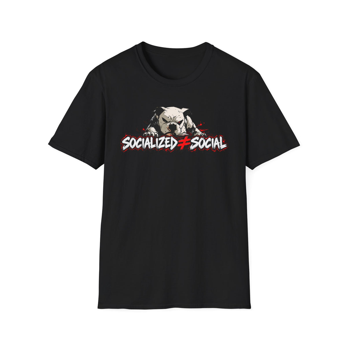 Socialized Not Social T-Shirt
